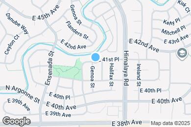 Map image of the property - 4148 Genoa St