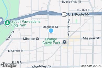 Map image of the property - 810 Orange Grove Avenue