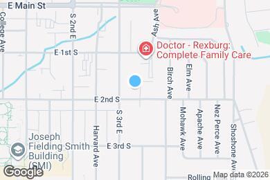Map image of the property - 164 Rosewood Dr