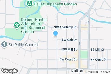 Map image of the property - 677 SW Levens St