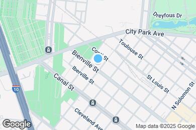 Map image of the property - 4811 Bienville St