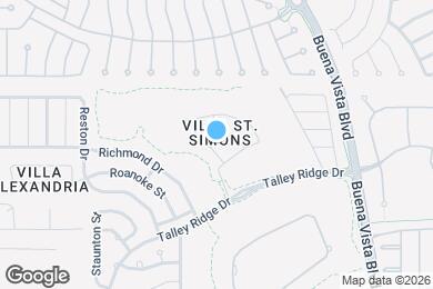 Map image of the property - 1807 Dalton Dr