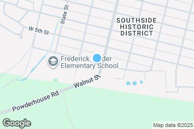 Map image of the property - 58 W 6th St