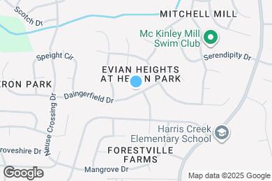 Map image of the property - 3349 Daingerfield Dr