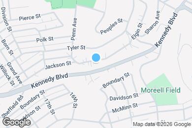 Map image of the property - 1579 Jackson St