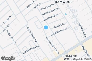 Map image of the property - 1611 Bodart Cir