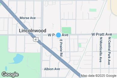 Map image of the property - 6748 E Prairie Rd