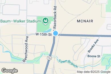 Map image of the property - 1518 S Razorback Rd