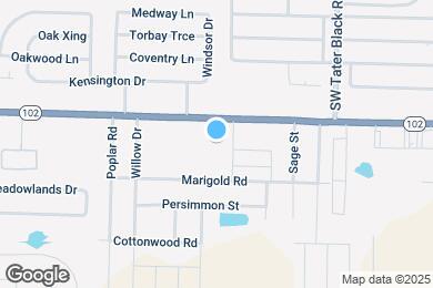 Map image of the property - Willow Crossing Apartments