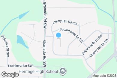Map image of the property - 1509 Sugarplum Pl SW