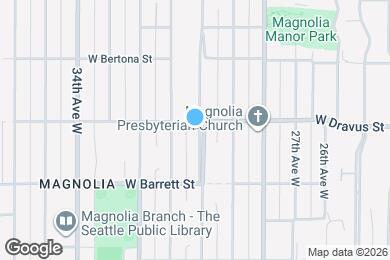 Map image of the property - 3051 30th Ave W