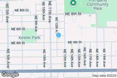 Map image of the property - 408 NE 12th Ave