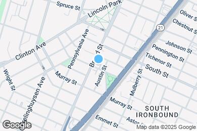 Map image of the property - 72 Parkhurst St