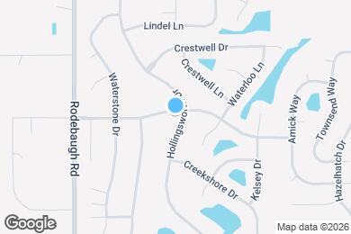 Map image of the property - 6560 Hollingsworth Dr