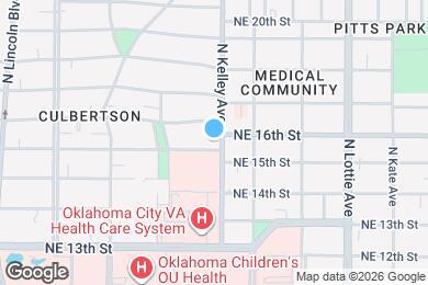 Map image of the property - 939 NE 16th St