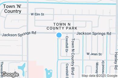 Map image of the property - 6424 Santa Monica Dr