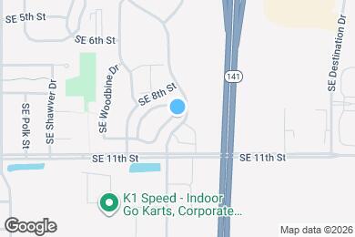 Map image of the property - 811 SE 10th Ln
