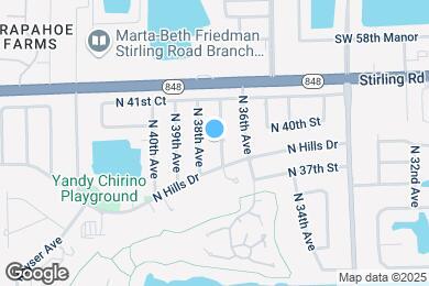 Map image of the property - 3900 N 37th Ave
