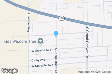 Map image of the property - 9185 S Conquistador St