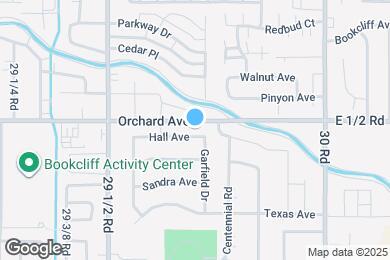 Map image of the property - 2970 Hall Ave