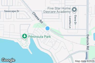 Map image of the property - 7925 Bayside Dr