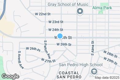 Map image of the property - 1203 W 25th St