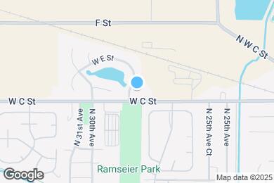 Map image of the property - 500 N 28th Ave