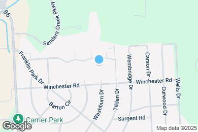 Map image of the property - Franklin Park Apartments