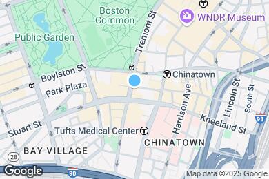 Map image of the property - 216 Tremont St