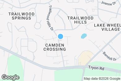 Map image of the property - 2525 Trailwood Hills Dr