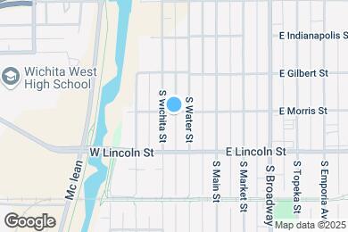 Map image of the property - 207 W Morris St