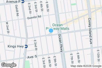 Map image of the property - 1872 E 5th St