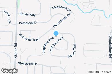 Map image of the property - 4610 Chippewa Way
