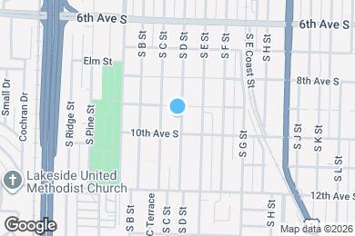 Map image of the property - 911 S D St