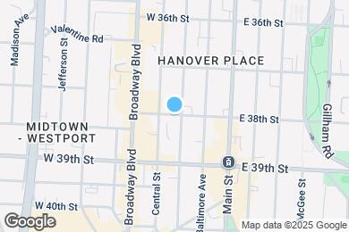 Map image of the property - 221 W 38th St