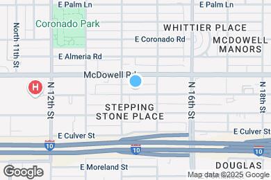 Map image of the property - 1418 E Brill St