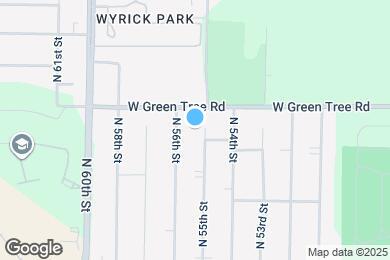 Map image of the property - 6761 N 55th St