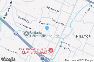 Map image of the property - 309 Nye Dr