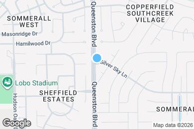 Map image of the property - 17019 Silver Sky Ln