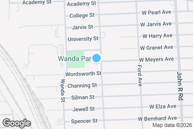 Map image of the property - 1800 E Marshall St