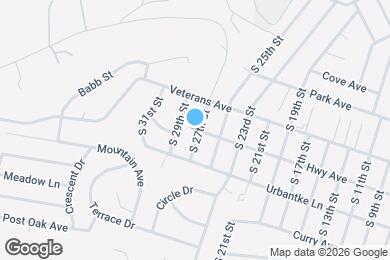 Map image of the property - 1102 S 27th St