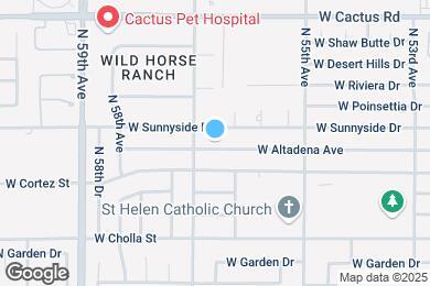 Map image of the property - 5634 W Altadena Ave