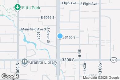 Map image of the property - 3167 S 700 E