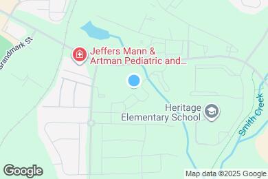 Map image of the property - Capital Creek at Heritage Apartments
