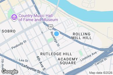 Map image of the property - 20 Rutledge St