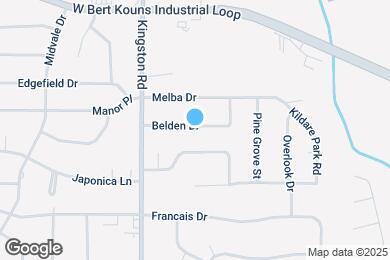 Map image of the property - 867 Belden Dr