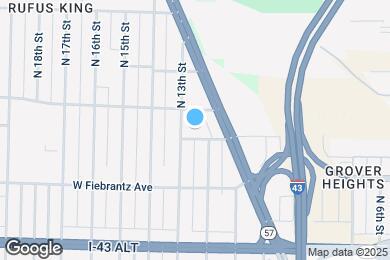 Map image of the property - 1216-1218 W Hope Ave.