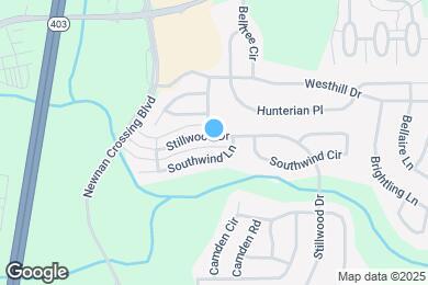 Map image of the property - 207 Stillwood Dr