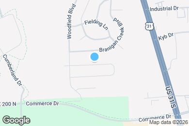 Map image of the property - 1192 N Aberdeen Dr