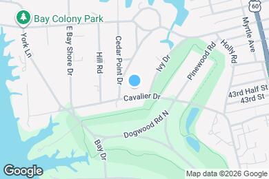 Map image of the property - 536 Cavalier Dr
